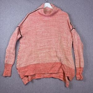 Soft Surroundings Women's Size XL Wool Blend Pink Long Sleeve Sweater Top Selene